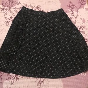 Forever 21 Polkadot Skater Skirt
